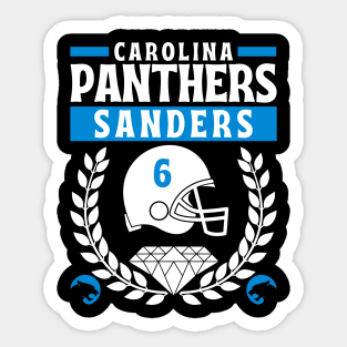 Carolina Panthers Sanders 6 Edition 2 Sticker